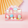 Sanrio Characters Pencil Erasers - Set of 4