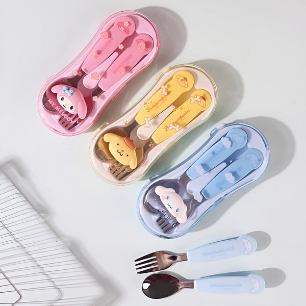 Sanrio Characters Portable Cutlery Set