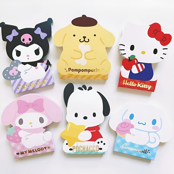 Sanrio Characters Shaped Memo Pad