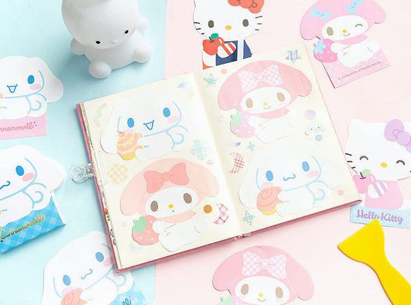 Sanrio Characters Shaped Memo Pad