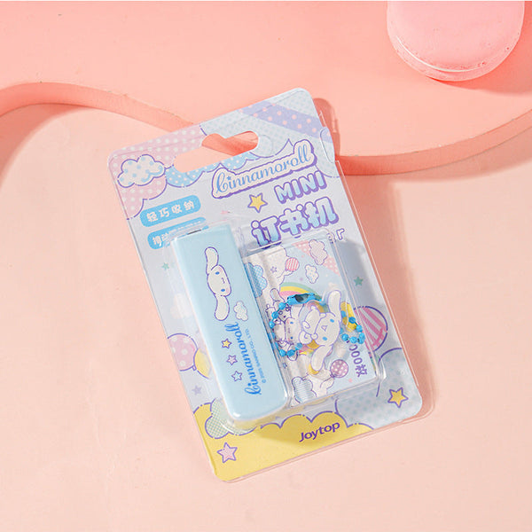 Sanrio Character Stapler with Charm + 100 Refills Set