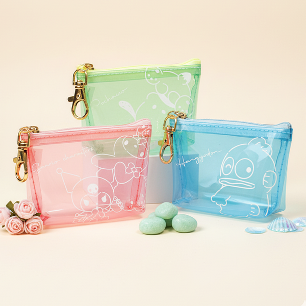 Sanrio Characters Transparent Coin Purse