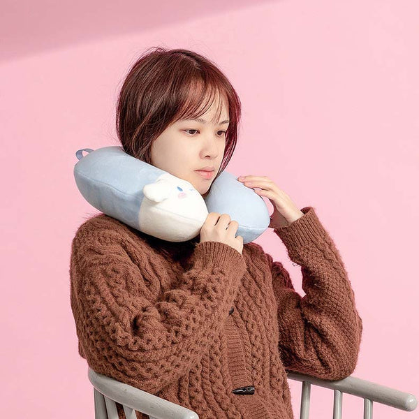 Sanrio Cinnamoroll Memory Foam U-Shaped Travel Pillow