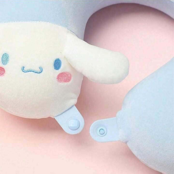 Sanrio Cinnamoroll Memory Foam U-Shaped Travel Pillow