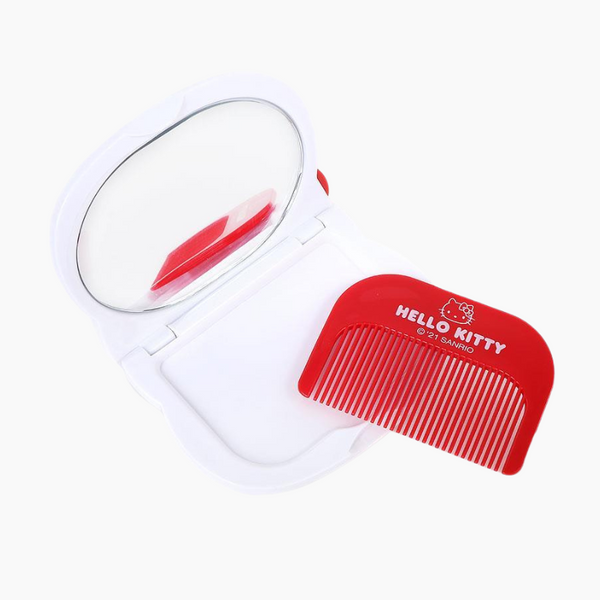 Sanrio Compact Mirror & Comb Set