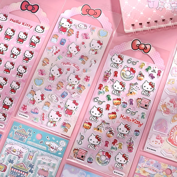 Sanrio Hello Kitty Puffy Stickers
