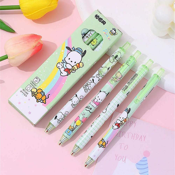 Sanrio Pochacco Gel Pen - Set of 4