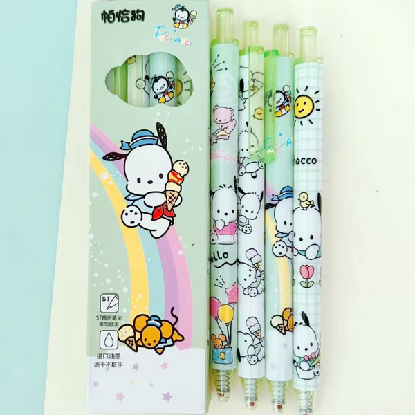 Sanrio Pochacco Gel Pen - Set of 4