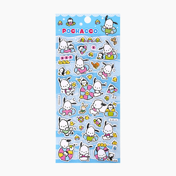 Sanrio Pochacco Puffy Stickers
