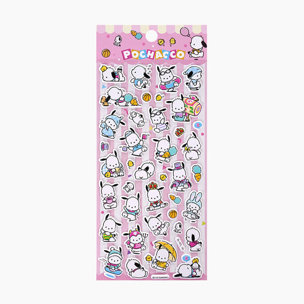 Sanrio Pochacco Puffy Stickers