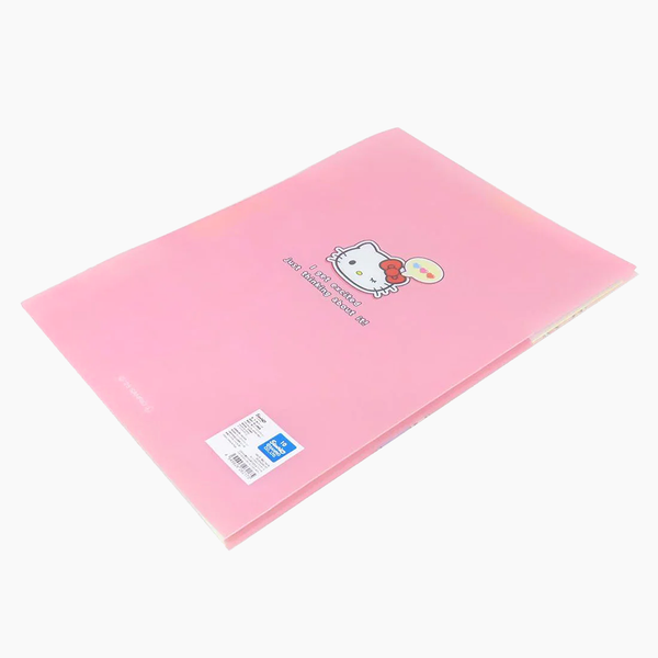 Sanrio Retro Pop Y2K Clear Folder With Dividers - Hello Kitty