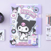Sanrio Retro Pop Y2K Clear Folder With Dividers- Kuromi