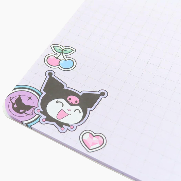 Sanrio Retro Pop Y2K Ring Notebook - Kuromi