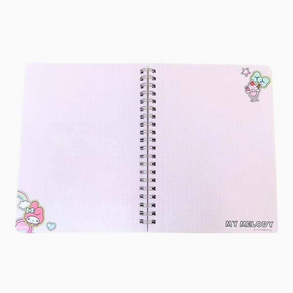 Sanrio Retro Pop Y2K Ring Notebook - My Melody