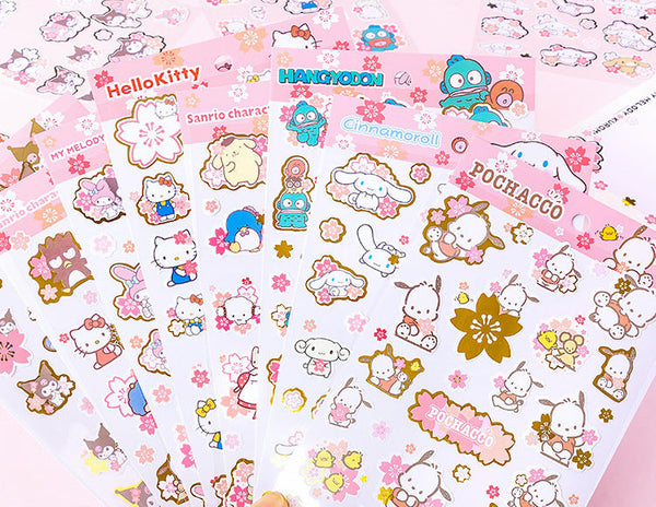 Sanrio Character Stickers - Sakura