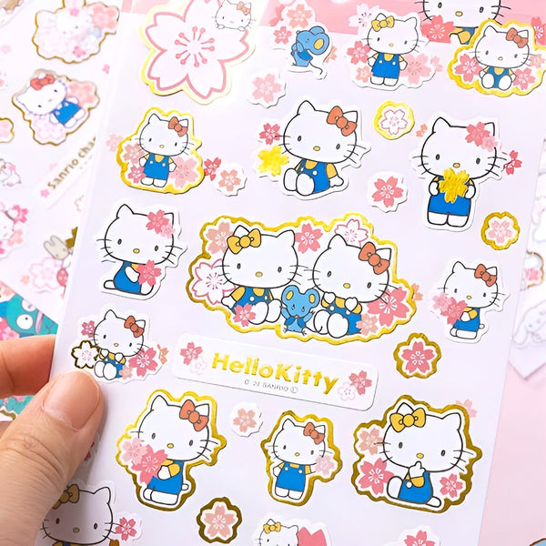 Sanrio Character Stickers - Sakura