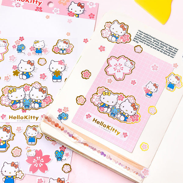 Sanrio Character Stickers - Sakura