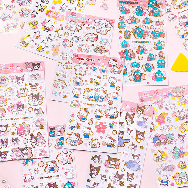 Sanrio Character Stickers - Sakura