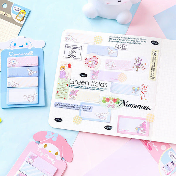 Sanrio Stand Index Sticky Notes - Limited Edition