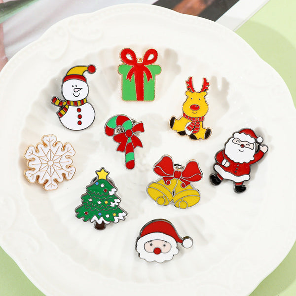 Santa Clause Is Here Enamel Pins