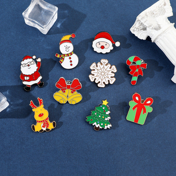 Santa Clause Is Here Enamel Pins