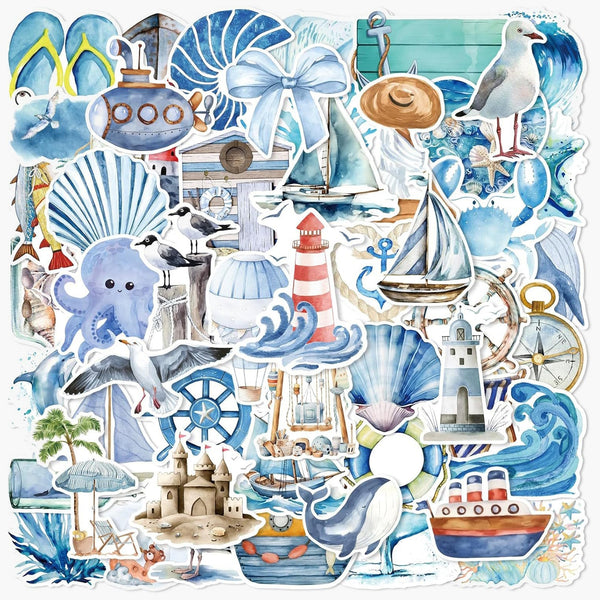 Sea Explorer's Paper Stickers - Limited Summer Edition