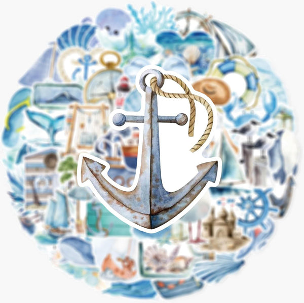 Sea Explorer's Paper Stickers - Limited Summer Edition