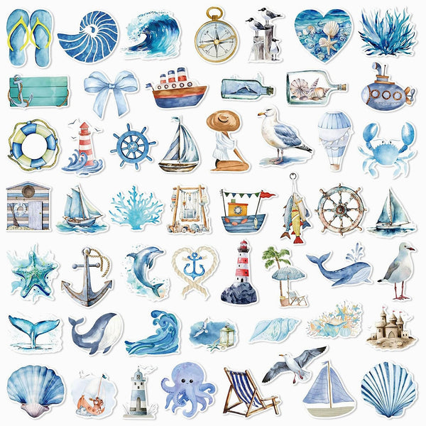 Sea Explorer's Paper Stickers - Limited Summer Edition