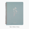 Serenity Bloom Spiral Notebooks
