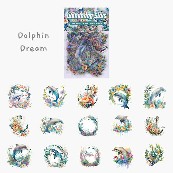 Shimmering Sea Wonders Stickers - Limited Summer Edition