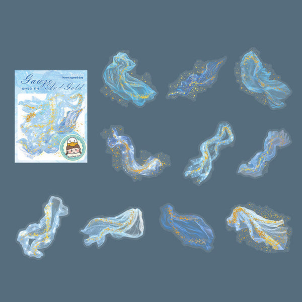 Shimmery Stardust Spill Stickers