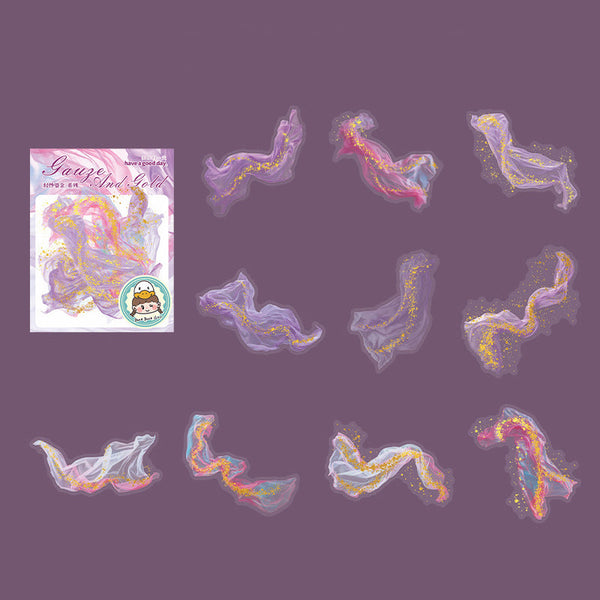 Shimmery Stardust Spill Stickers