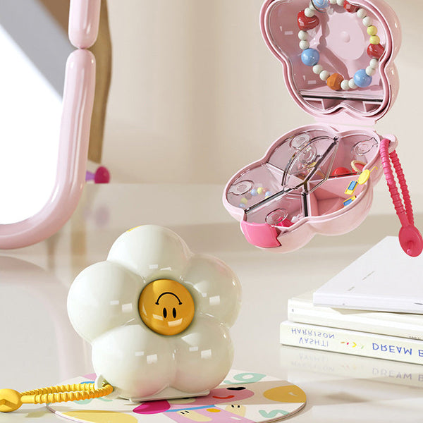 Smiley Bloom Pill Box