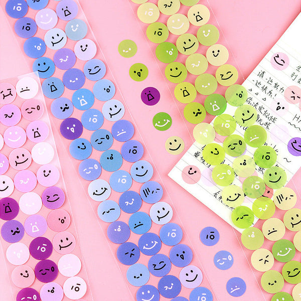 Smiley Dot Stickers