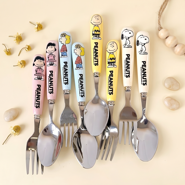 Snoopy Dessert Spoon & Fork Collection