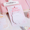 Snuggle Kitten Sticky Notes
