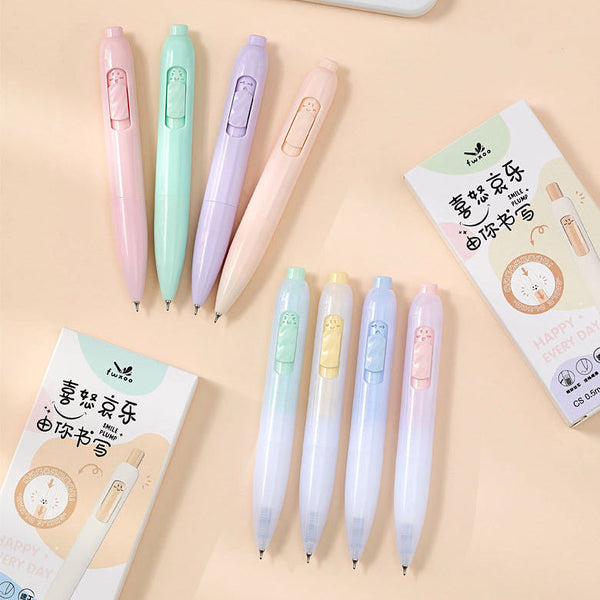 Soft Color Click Pens