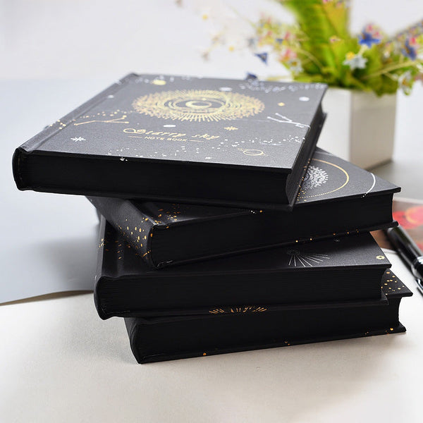 Starry Sky Black Paper Notebook
