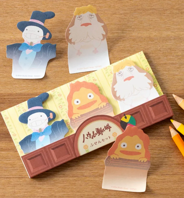 Studio Ghibli Sticky Notes - Howl's Moving Castle