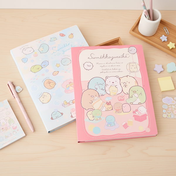 Sumikko Gurashi B5 Binder - Pink