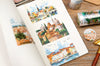 Summer In Europe Clear Washi Tapes
