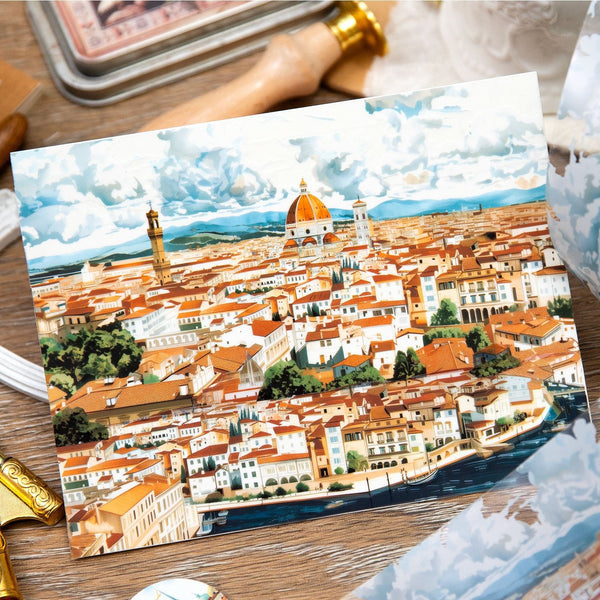 Summer In Europe Clear Washi Tapes