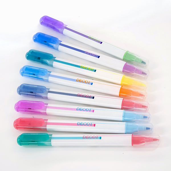 Sun-Star Decot 3 Double-Sided Color Changing Marker - LAST STOCK