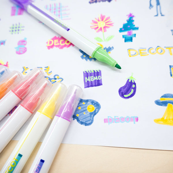 Sun-Star Decot 3 Double-Sided Color Changing Marker - LAST STOCK