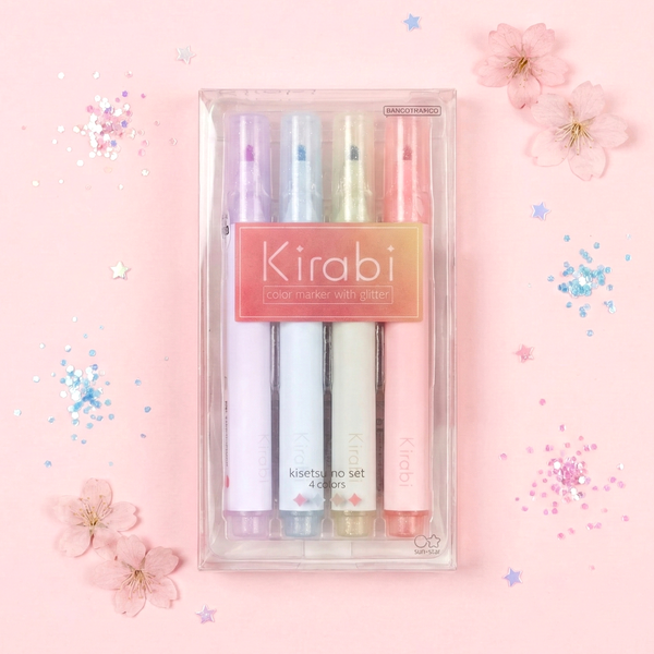 Sun-Star Kirabi Color Marker With Glitter - Seasons Radiance