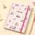 Sun-Star Peanuts Notebook - Snoopy Is The World Famous Beagle - Light Pink - Limited Edition