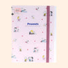 Sun-Star Peanuts Snoopy Clear Book - A4 - Light Pink - Limited Edition