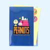 Sun-Star Peanuts Snoopy Folder With Dividers - Dark Blue - New Limited Edition