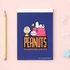 Sun-Star Peanuts Snoopy Memo Pad - Dark Blue - New Limited Edition