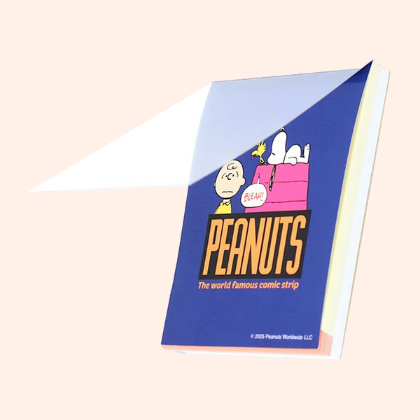 Sun-Star Peanuts Snoopy Memo Pad - Dark Blue - New Limited Edition